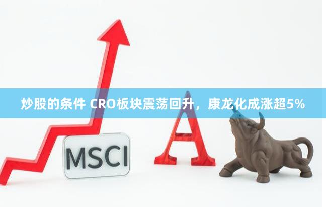 炒股的条件 CRO板块震荡回升，康龙化成涨超5%